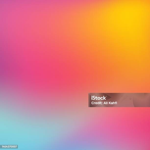 Multi Step Color Gradient Abstract Dynamic Colors Blend Gradient Background Stock Illustration ...