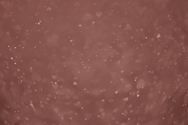 Valentine's day background with hearts
