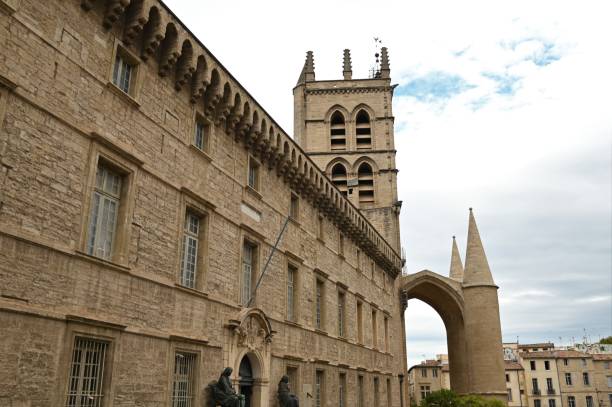 Landmarks of Montpellier - France