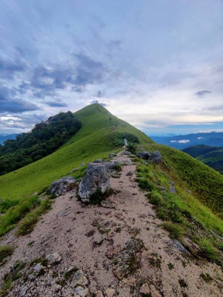 istock On the mountain top early morning 1454377505