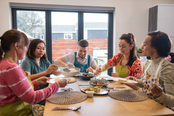 Sharing a Homemade Meal