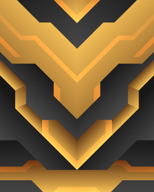 Abstract Technology Black And Gold Gaming Background Template Stock Illustration - Download Image Now - iStock Abstract Technology Black And Gold Gaming Background Template Stock Illustration - Download Image Now - iStock