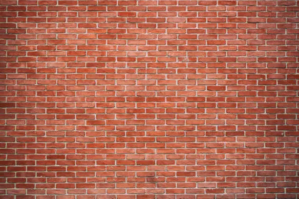 Photo of Brick wall panoramic texture background. Abstract texture for designers.