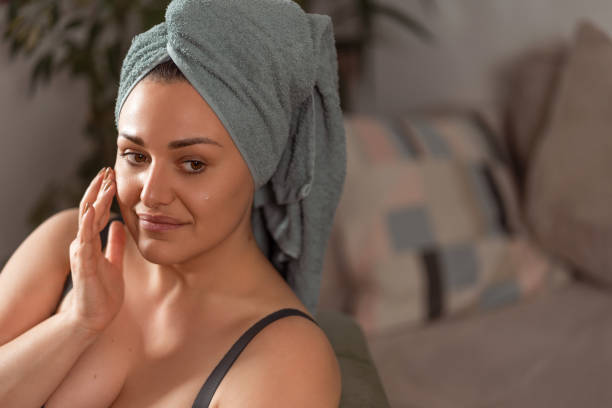istock Skin care at home 1454402484
