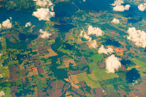 istock Farms from the air 1454412155