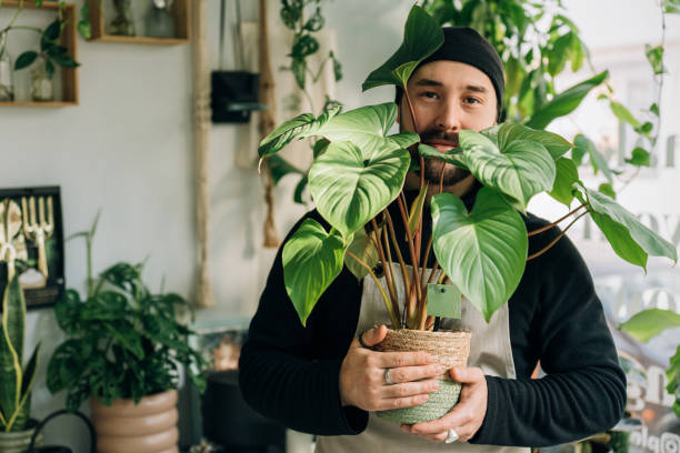 istock He loves his plants 1454420503