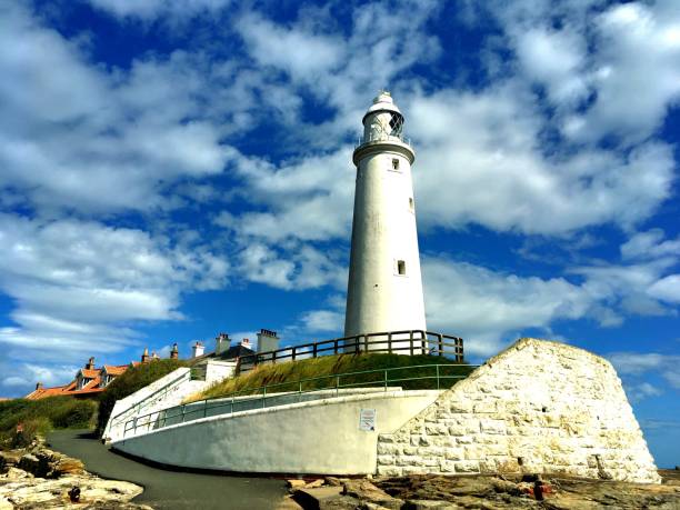 istock St Mary's Lighthouse, Whitley Bay, England 1454421367