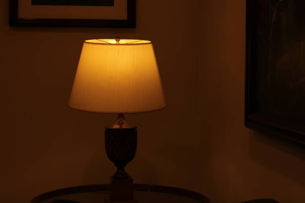 istock Chandelier Illuminating Room 1454422612