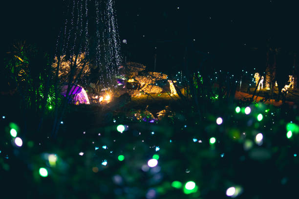 istock Leggiuno Christmas lights decorations 1454426757