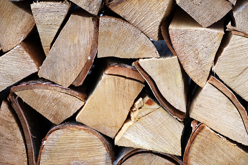 A bunch of firewood