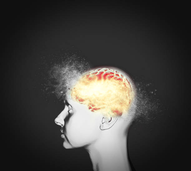 istock Mental health. Memory lapses, forgetting things, degenerative disease. Brain problems 1454428973