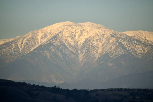 Mount Baldy in the Fall stock photo