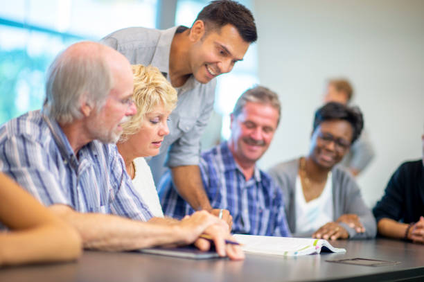 istock Adult Education Group Project 1454448087