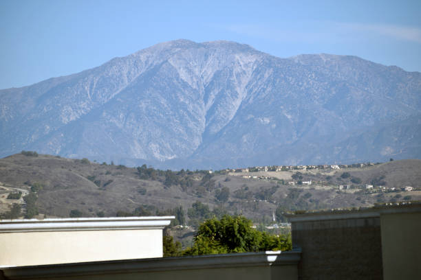 Mount Baldy on a Sunny Day stock photo