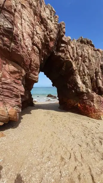 Holed Stone Jericoacoara, Brazil