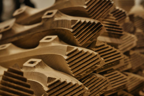 FSC Oak wood raw and processed in the furniture industry