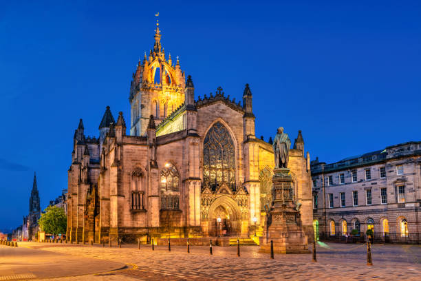 istock St Giles Cathedral Edinburgh Scotland Night 1454458908
