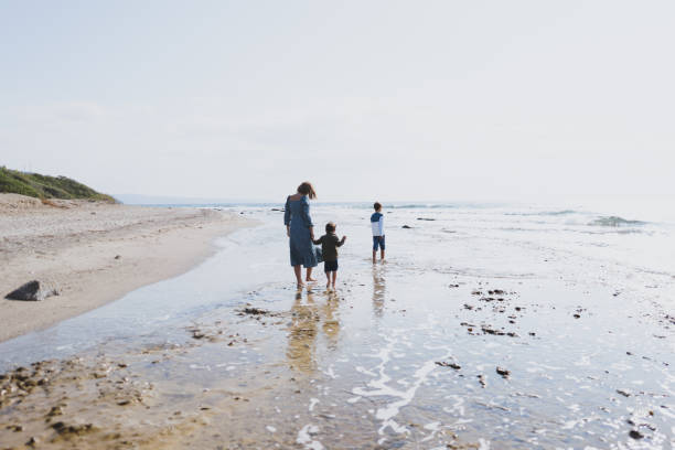 istock Spending sunny autumn day at the beach 1454460765