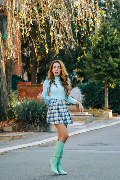istock Young pretty fashioned girl 1454462783