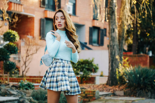 istock Young pretty fashioned girl 1454462883