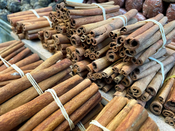 istock Cinnamon on the shelf in the store 1454464116