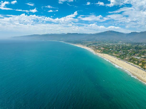 istock Malibu Coast Aerial View 1454467065