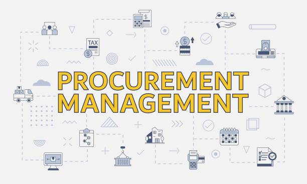 istock procurement management concept with icon set with big word or text on center 1454497705