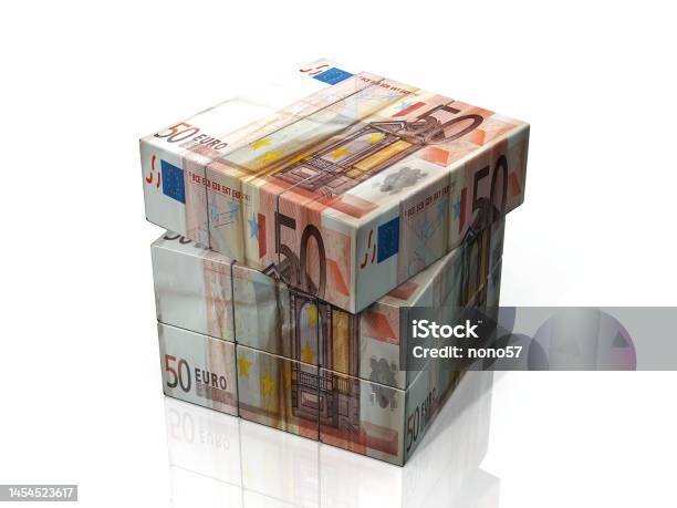 The Euro Box Stock Photo - Download Image Now - Abstract, Banking, Block Shape