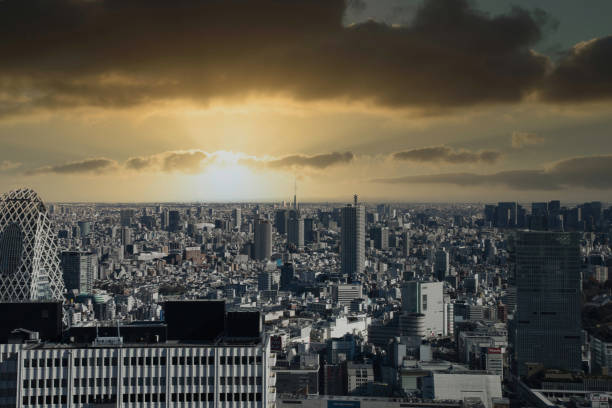 istock Buildings in Tokyo 1454527564