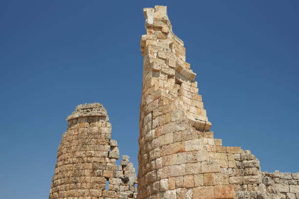 Hellenistic gate in Perge Ancient City in Antalya City, Turkiye
