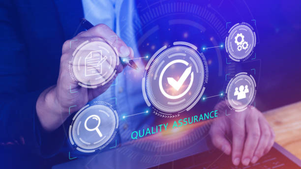 istock Quality Assurance Control Standards, Standards and Certification Concepts, Guaranteed Quality Guaranteed Service Standard Internet Technology Business Concept. 1454531579
