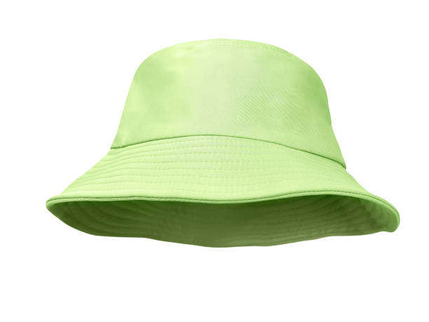istock green bucket hat isolated on white background 1454536549