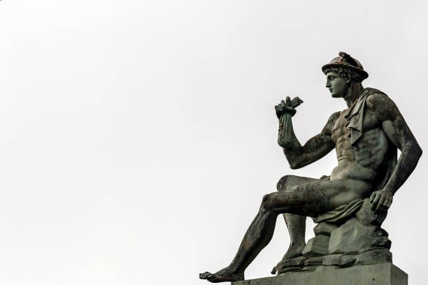 The statue of Mercury in Glasgow, Scotland