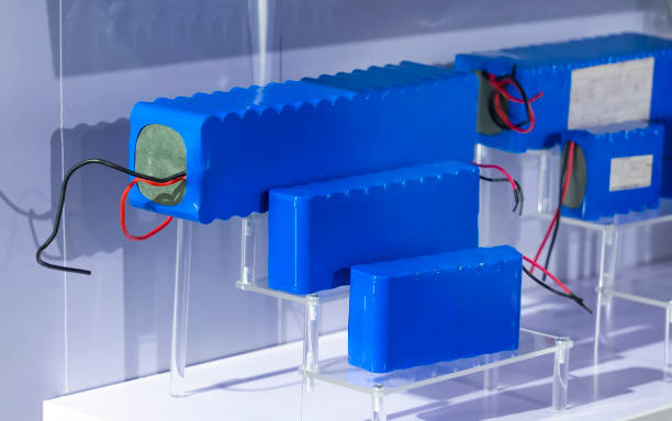 istock Lithium ion industrial high current batteries 1454542314