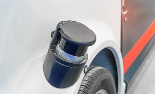 istock high definition Lidar and camera sensoe for self driving car sensor seen 1454542409