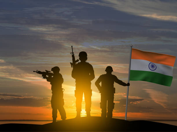 共和国記念日のお祝い、ガンタントラディワス、共和国記念日の芸術。 - indian military ストックフォトと画像