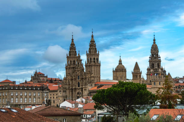 istock Santiago de Compostela in Spain Galicia presenting the cathedral 1454568930