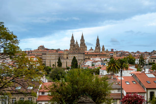 istock Santiago de Compostela in Spain Galicia presenting the cathedral 1454568938