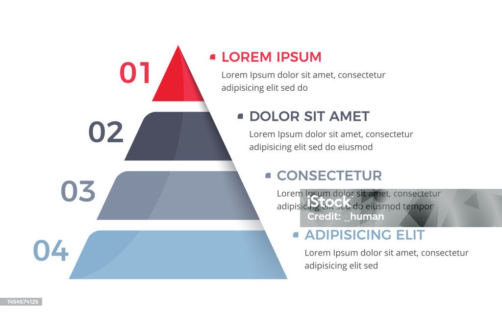 Building Pyramid Graphics Pyramid Infographics Stock Illustration - Download Image Now - Pyramid ...