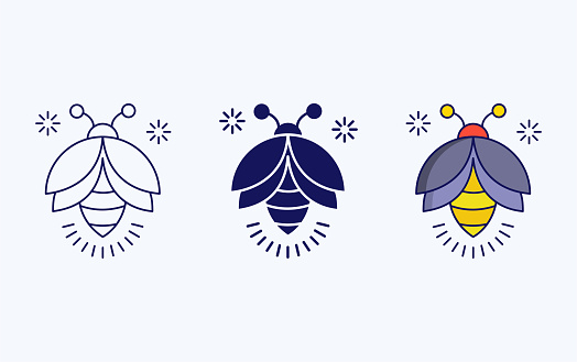 Firefly vector illustration icon