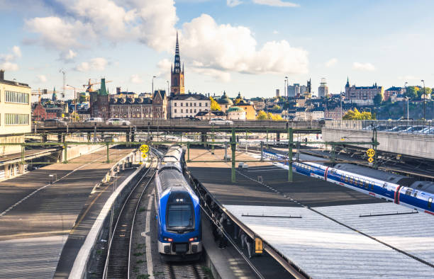 istock Trains in central Stockholm 1454578411
