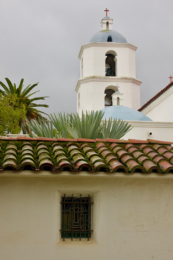 Mission church chapel and bell tower