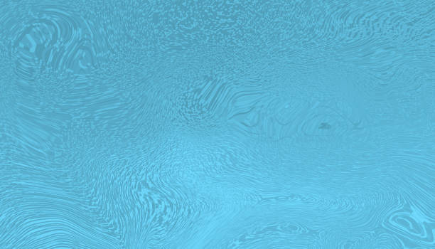 多くのグラフィック要素を持つ青いモノクロ抽象絵画 - stucco wall textured textured effect ストックフォトと画像