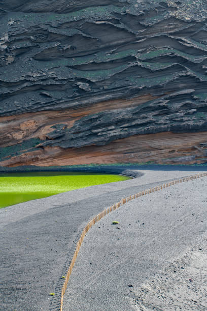 istock Lanzarote Green lagoon at El Golfo 1454595267