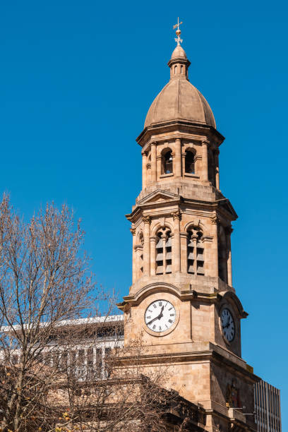 istock Adelaide City Town Hall with clock tower 1454598615