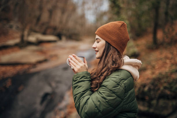 istock Woman enjoying in nature 1454609955