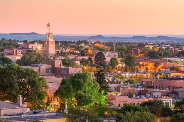 istock Santa Fe, New Mexico, USA Downtown Skyline 1454616099