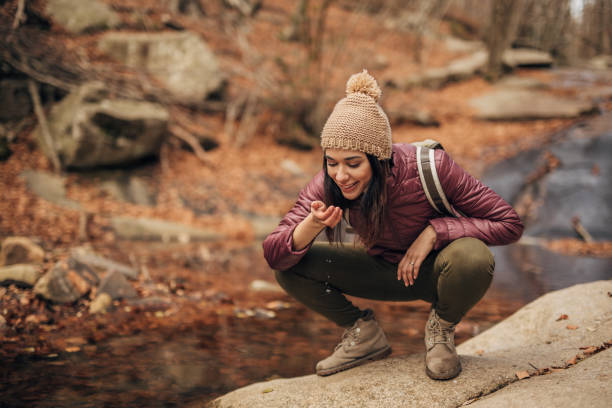 istock Woman in nature 1454617308