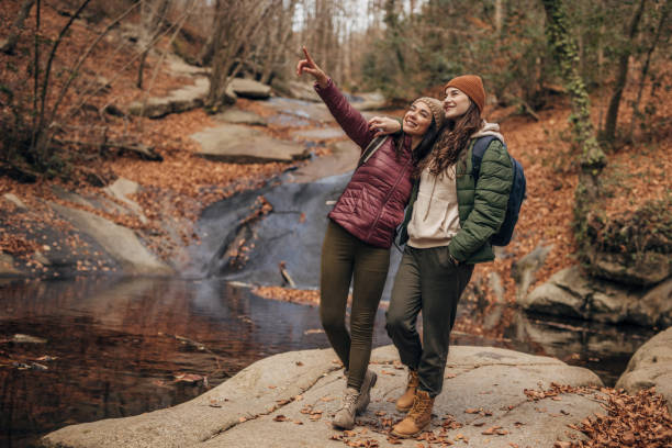 istock Female friends in nature 1454617743