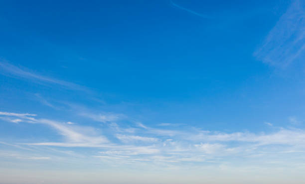 istock White clouds in the autumn sky 1454624323